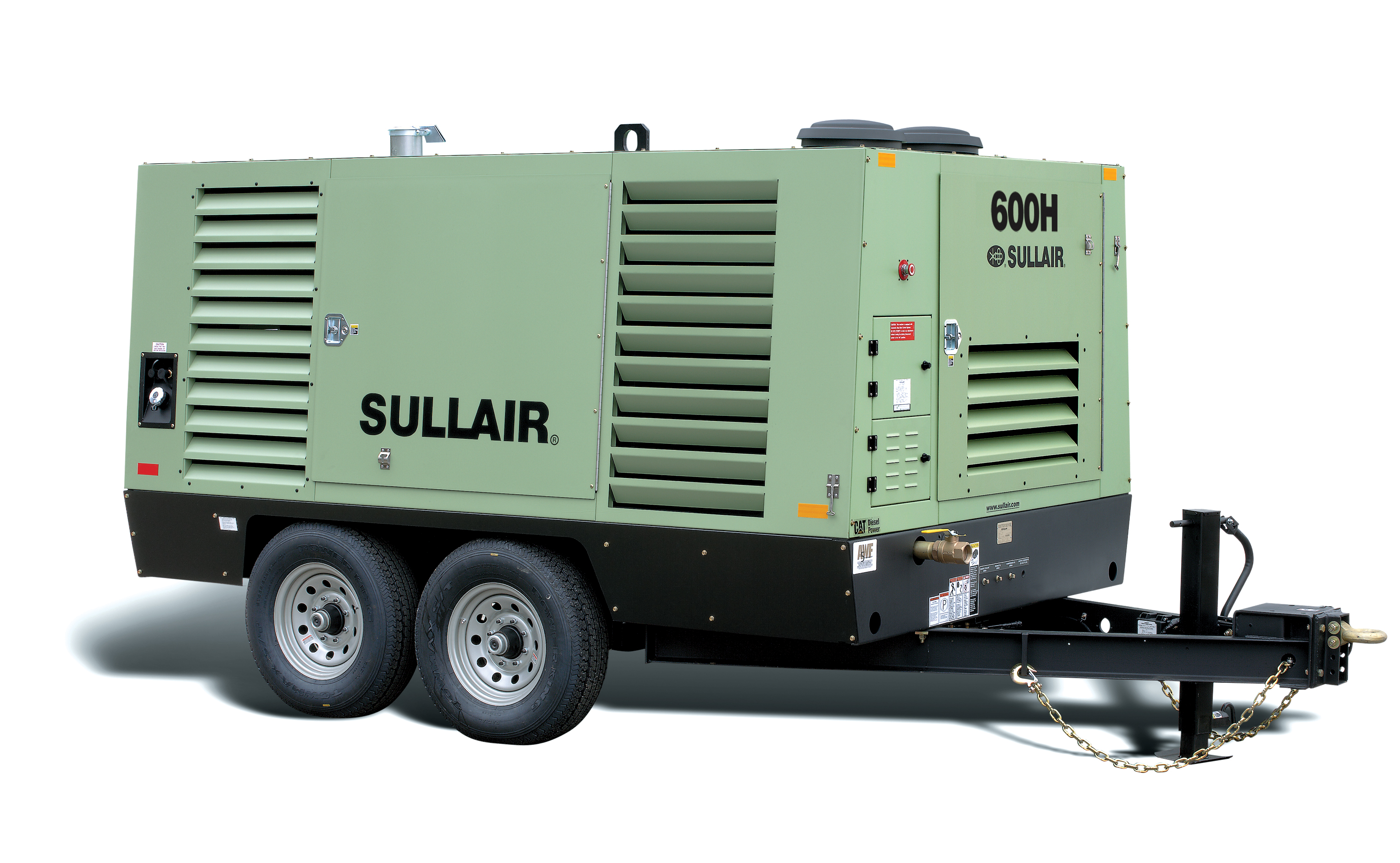 600 Diesel Portable Air Compressor Sullair